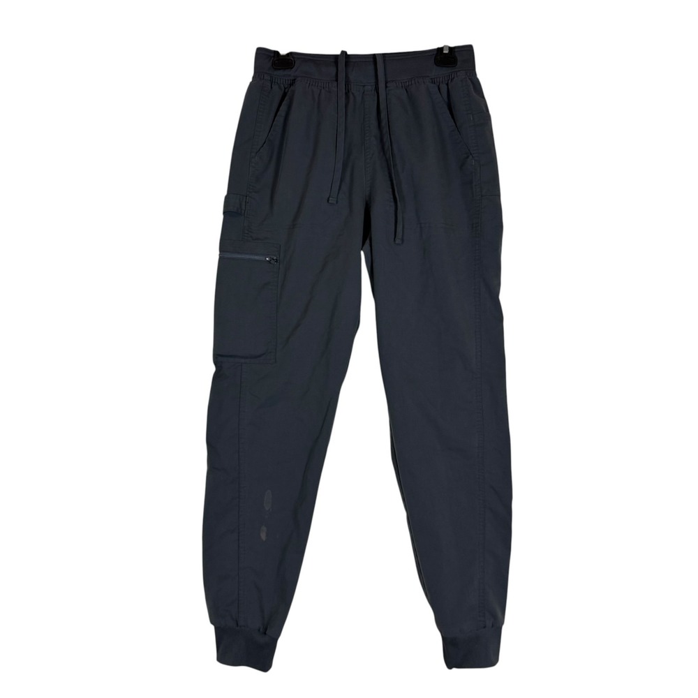 Dickies Jogger Pants Mens Medium Gray Cargo Elastic Waist Cuffed Stretch Casual